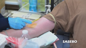 Sasebo Red Cross Joint Blood Drive