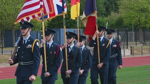 Fourth annual flag football game brings allied forces together at RAF Lakenheath