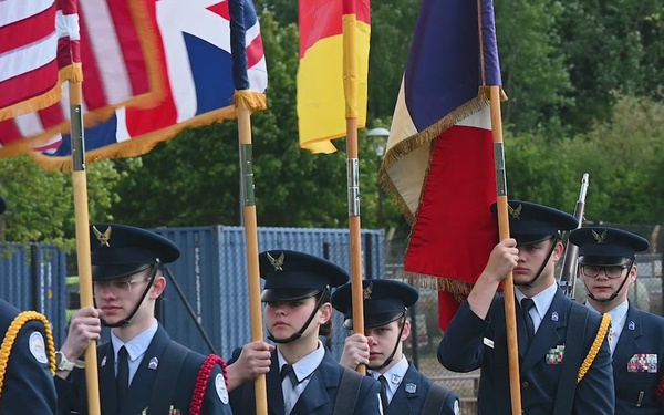 Fourth annual flag football game brings allied forces together at RAF Lakenheath