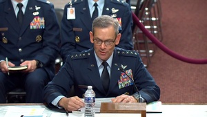 Air Force Chief of Staff Gen. Kenneth S. Wilsbach opening statements