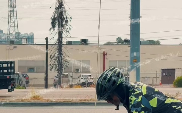 Naval Base San Diego Participates in Bike Anywhere Day