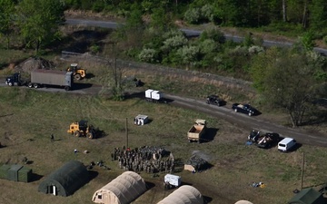 Joint Base Andrews Airmen train for real-world scenarios in bivouac exercise
