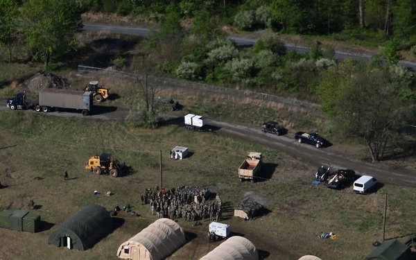 Joint Base Andrews Airmen train for real-world scenarios in bivouac exercise