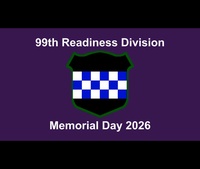 99th Readiness Division 2026 Memorial Day Message