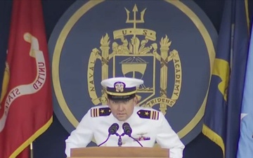 Chairman Speaks at Naval Academy Graduation
