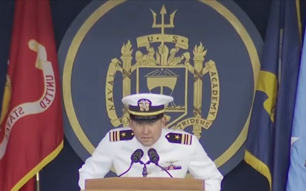 Chairman Speaks at Naval Academy Graduation