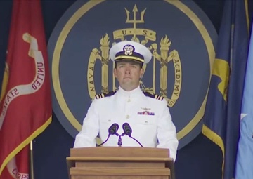 Chairman Speaks at Naval Academy Graduation