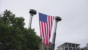U.S. Armed Forces honor the fallen at 500 Festival Memorial Service 2026 (B-Roll)