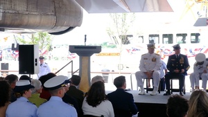 U.S. Coast Guard Cutter Vincent Danz commissioning ceremony