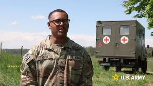 Engineers from the U.S. Army and Polish Soldiers train together