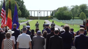 Henri-Chapelle American Cemetery Memorial Day Service