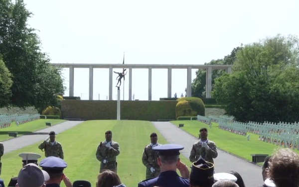Henri-Chapelle American Cemetery Memorial Day Service