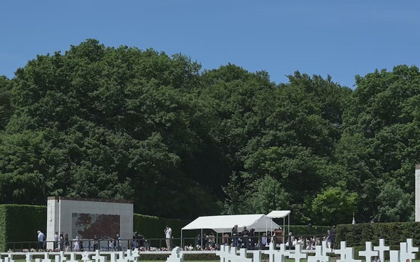 Memorial Day 2026 - Luxembourg American Cemetery B-Roll