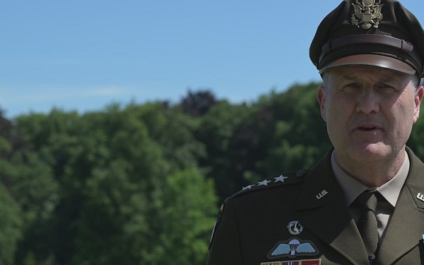 Memorial Day 2026 - Luxembourg American Cemetery - Lt. Gen. William D. Taylor A-Roll