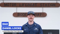 U.S. Coast Guard Station Bodega Bay simulates boating safety inspection