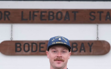 U.S. Coast Guard Station Bodega Bay simulates boating safety inspection