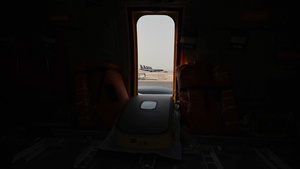 KC-135 refuels F-22s