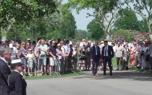 Netherlands American Cemetery Memorial Day Live Stream
