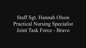 Staff Sgt. Hannah Olson Azuero Medical Mission Aroll