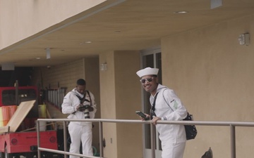 B-Roll: Service Members visit Elks Lodge
