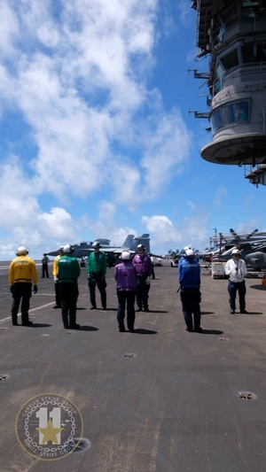 Nimitz Hosts Suriname and Guyana Distingushed Visitors