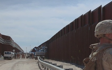 JTF-SB Marines shift barrier reinforcement operations to Naco