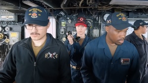 USS Bulkeley (DDG 84) performs a replenishment-at-sea with USNSN Kanawha (T-AO-196), April 14, 2026