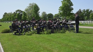 BROLL: Memorial Day at Brittany American Cemetery