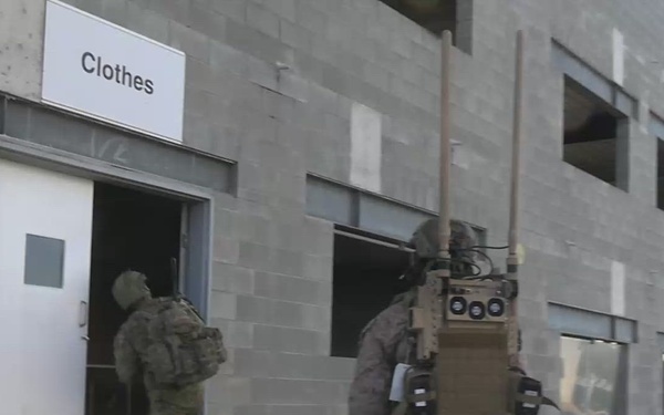 B-Roll: Wallaby Walk 26: U.S. Marines, ADF soldiers rehearse urban terrain ordnance disposal