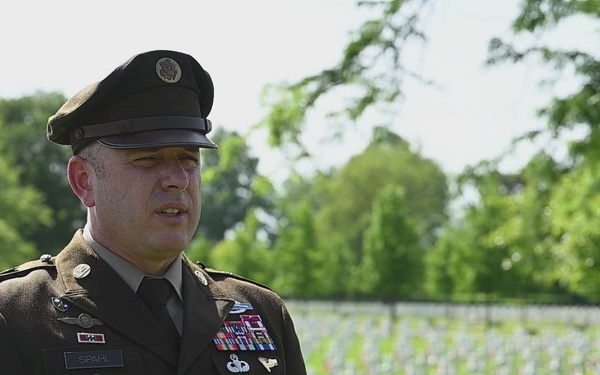 Interview: Memorial Day 2026 in Europe - Command Sgt. Maj. Aaron Spahl