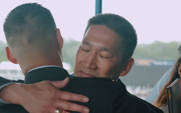 Acting Secretary of the Navy Hung Cao Attends Naval Academy Graduation
