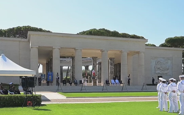 AFN Naples B Roll- Nettuno Memorial Day Ceremony 2026