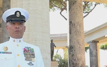 AFN Naples Freedom 250 Shout-out Master Chief Master-at-Arms Dionisio Caronan