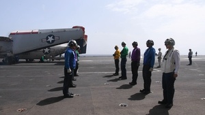 Nimitz Hosts Grenada Government and Military Leaders