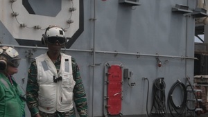 Guyana Government and Military Leaders Visit Nimitz