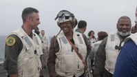 Trinidad and Tobago Government and Military Leaders Visit Nimitz