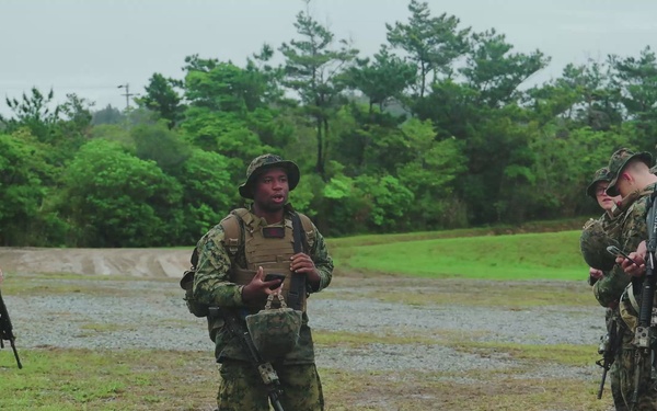 Kaiju Rain 26: 7th Communication Battalion Marines conduct M240B machine gun range