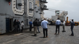 Grenada Hosted Onboard USS Nimitz