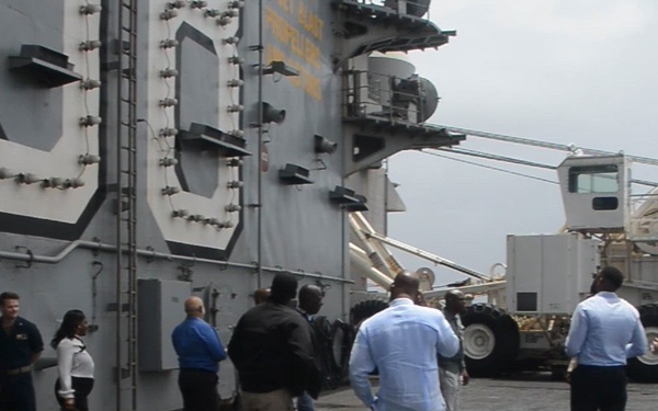 Grenada Hosted Onboard USS Nimitz