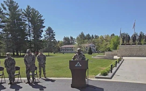 Fort McCoy chaplain gives invocation at 2026 Fort McCoy Armed Forces Day Open House ceremony