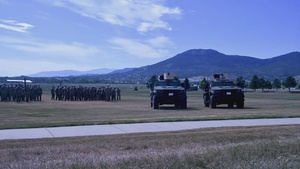 Montana National Guard hosts historic 163rd transformation ceremony