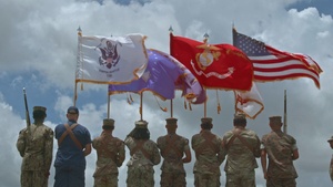 Sail 250 New Orleans; U.S.S. Keasarge Passes the Honors