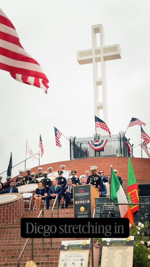 Memorial Day at Mt. Soledad