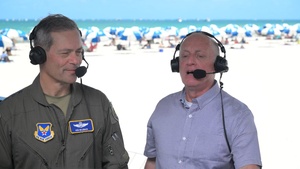 Air Force Chief of Staff Interviews for Fox Nation at 2026 Hyundai Air & Sea Show
