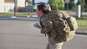 B-Roll: SETAF-AF Soldiers conduct ruck march in Italy