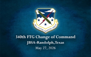 340th Flying Training Group Change of Command Ceremony