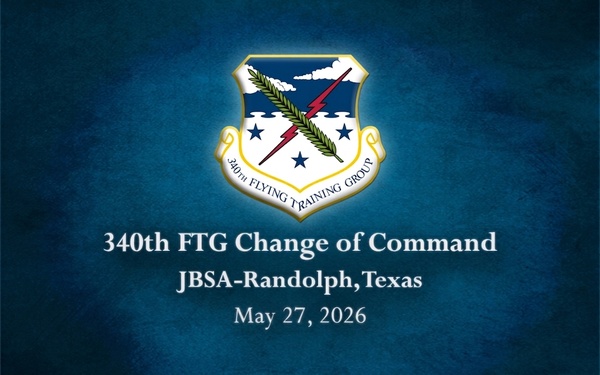 340th Flying Training Group Change of Command Ceremony