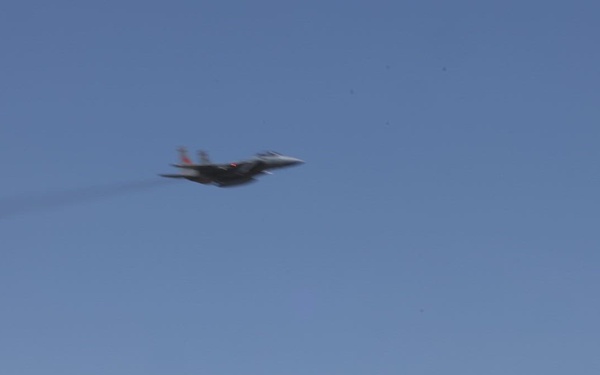 B-Roll: Marines coordinate close air support, airborne insertions during Exercise Garnet Rattler