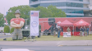 U.S. Marines support the 2026 Coca-Cola 600