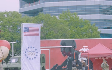 U.S. Marines support the 2026 Coca-Cola 600